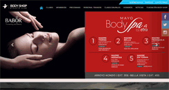 Desktop Screenshot of clubbodyshop.com